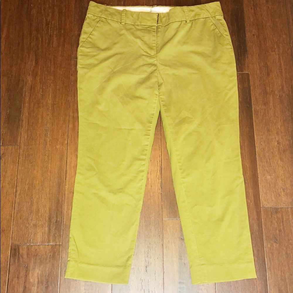 J. Crew Cafe Capri Pants